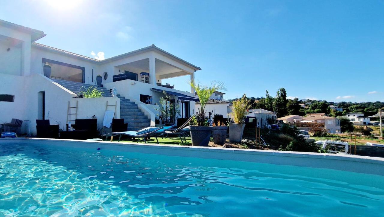 Villa Bistinetti Rez De Villa Tout Confort Avec Piscine Penta di Casinca Экстерьер фото